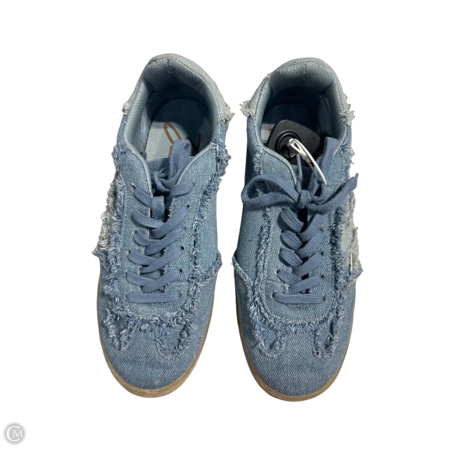 Shoes Sneakers By Zodiac In Blue, Size: 8
