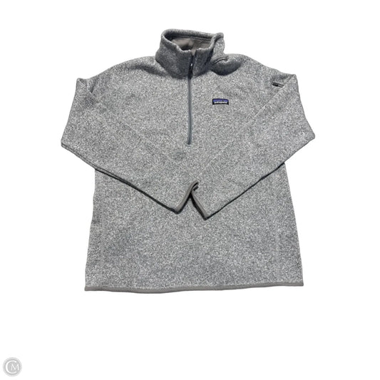 Jacket Fleece By Patagonia In Grey, Size: Xl