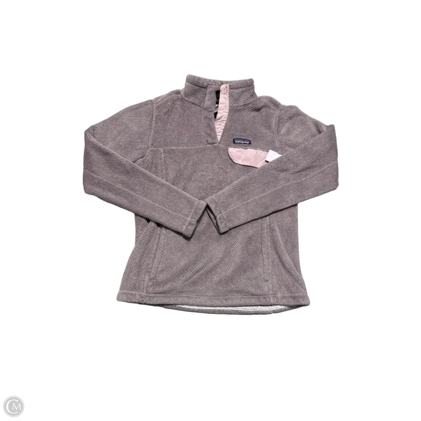 Jacket Fleece By Patagonia In Purple, Size: S