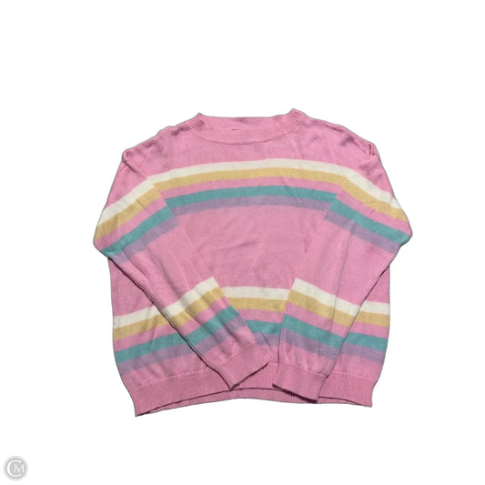Top Long Sleeve By Andree By Unit In Pink, Size: S