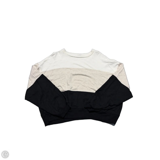 Top Long Sleeve By Z Supply In Black & Tan, Size: S