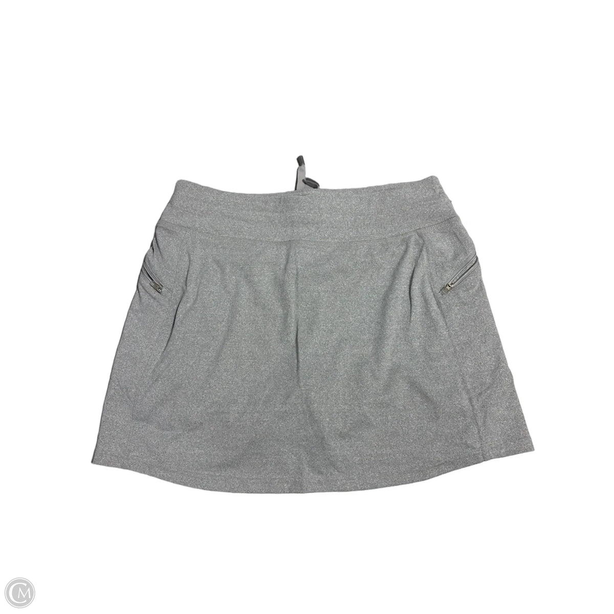 Athletic Skirt By Kyodan In Grey, Size: S