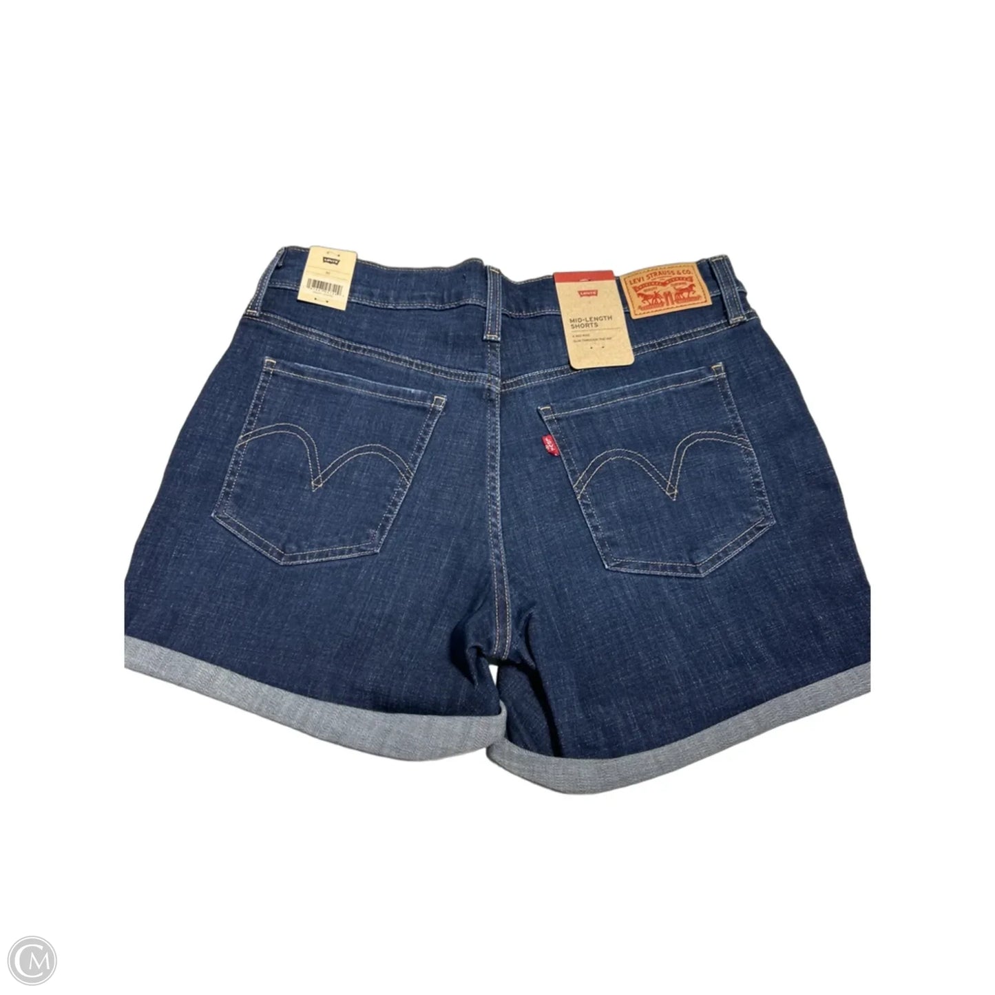 Shorts By Levis In Blue Denim, Size: 10