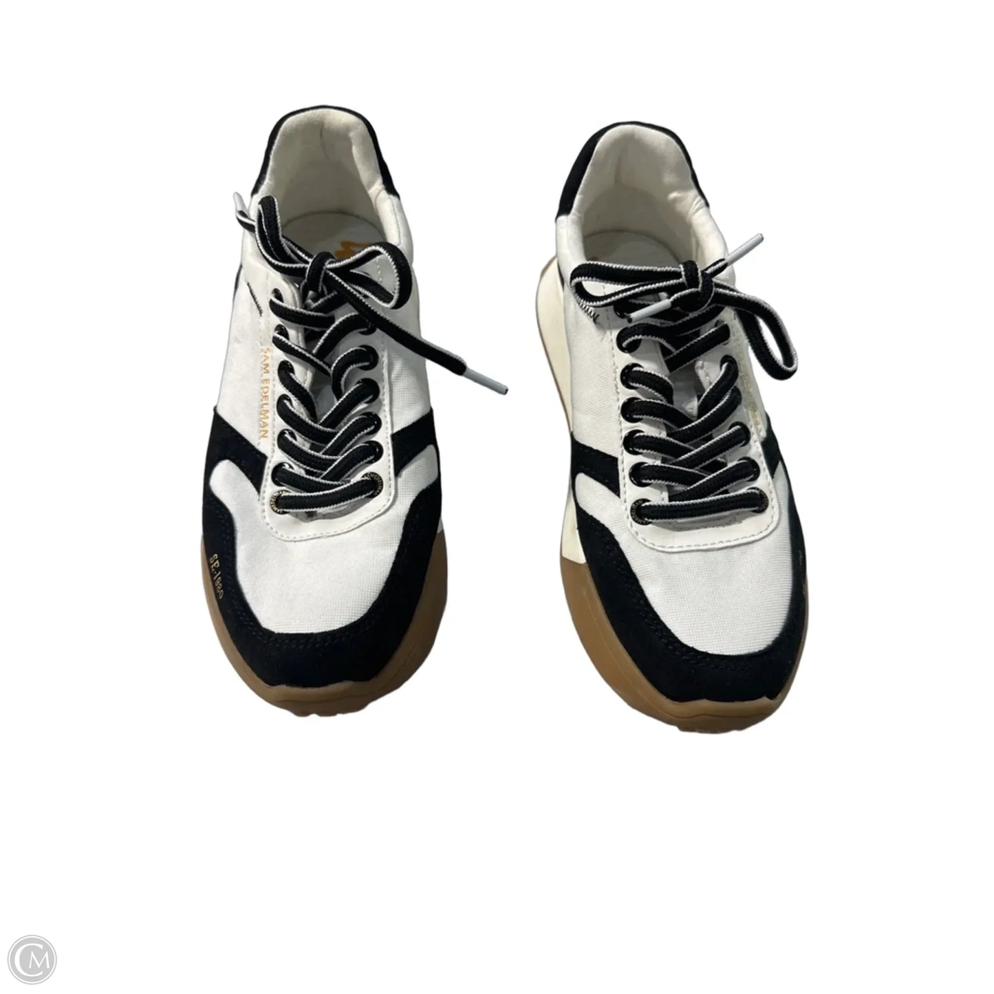 Shoes Sneakers By Sam Edelman In Black & White, Size: 7.5