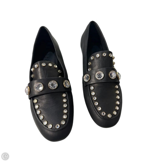 Shoes Designer By Karl Lagerfeld In Black, Size: 8