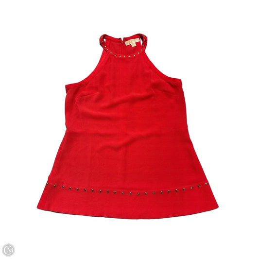 Tank Top By Michael By Michael Kors In Red, Size: M