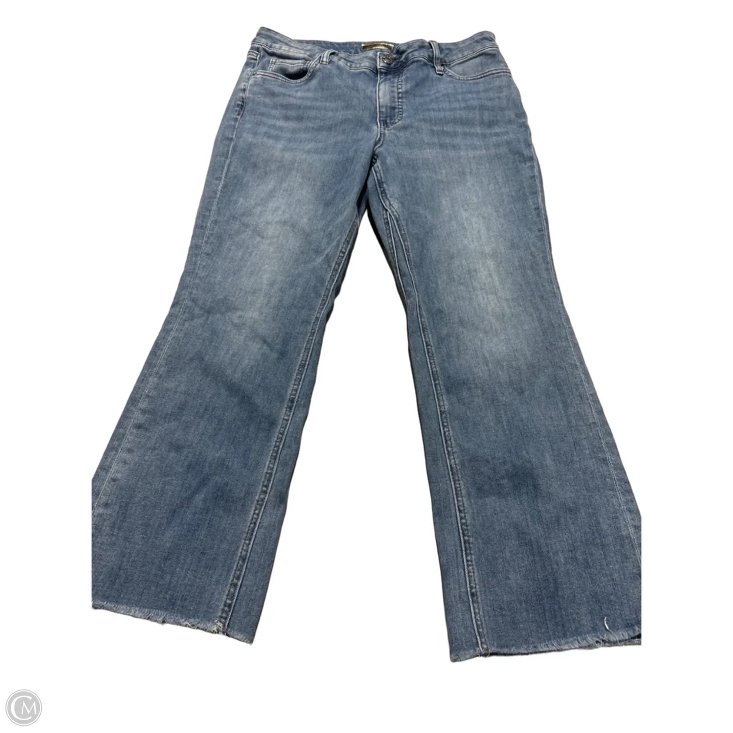 Jeans Straight By Kut In Blue Denim, Size: 8p