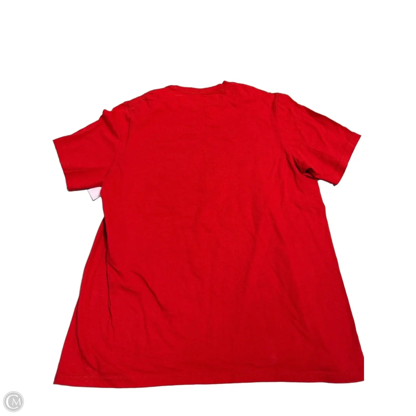 Top Short Sleeve By Adidas In Red, Size: M