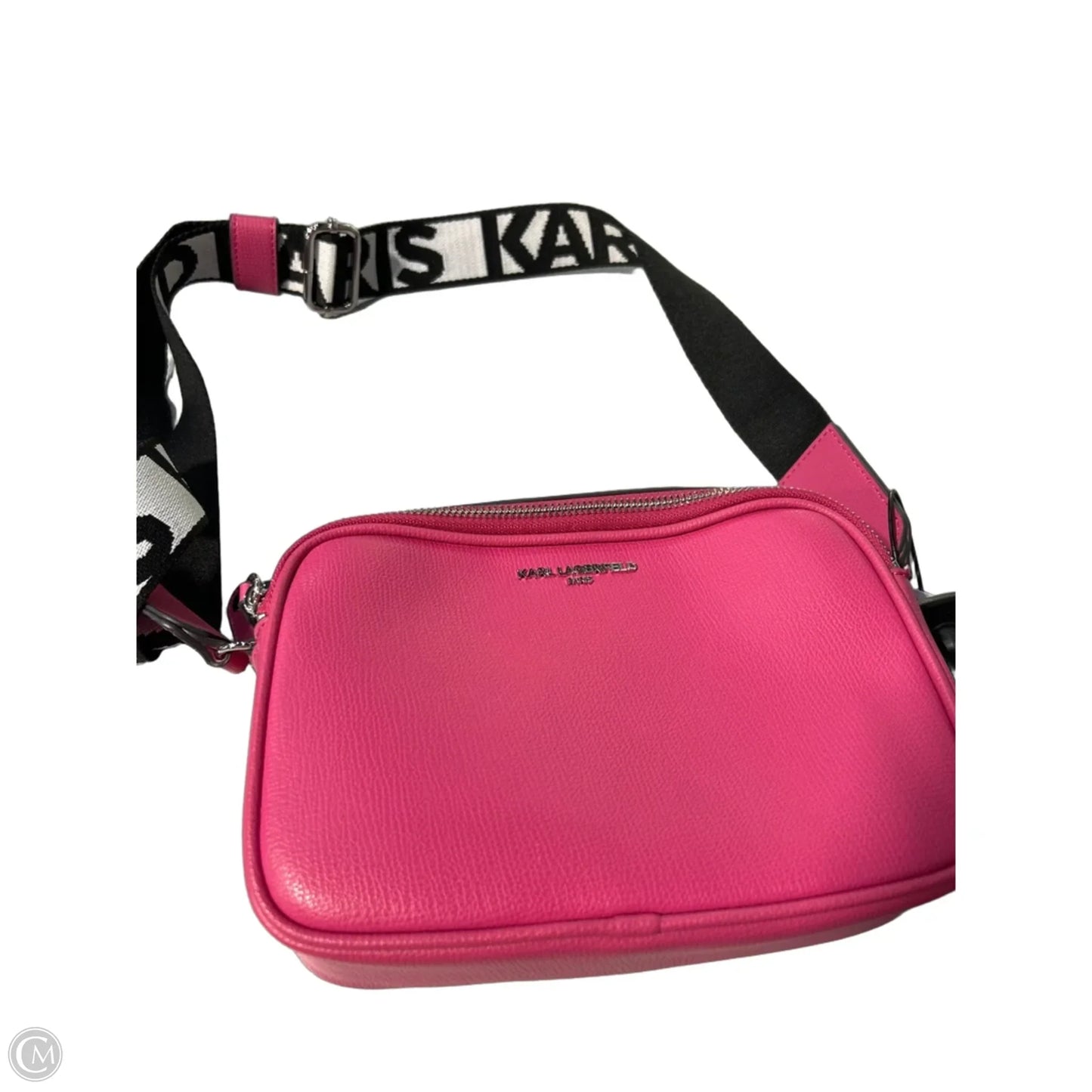Crossbody Designer By Karl Lagerfeld, Size: Medium