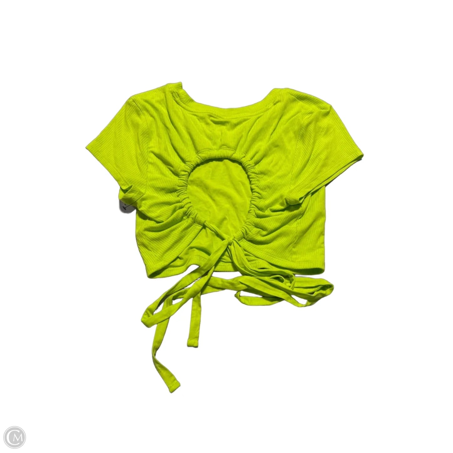Top Short Sleeve By Aerie In Green, Size: M