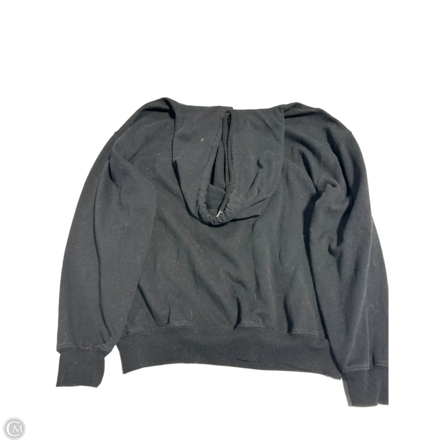 Sweatshirt Hoodie By Cmc In Black, Size: M