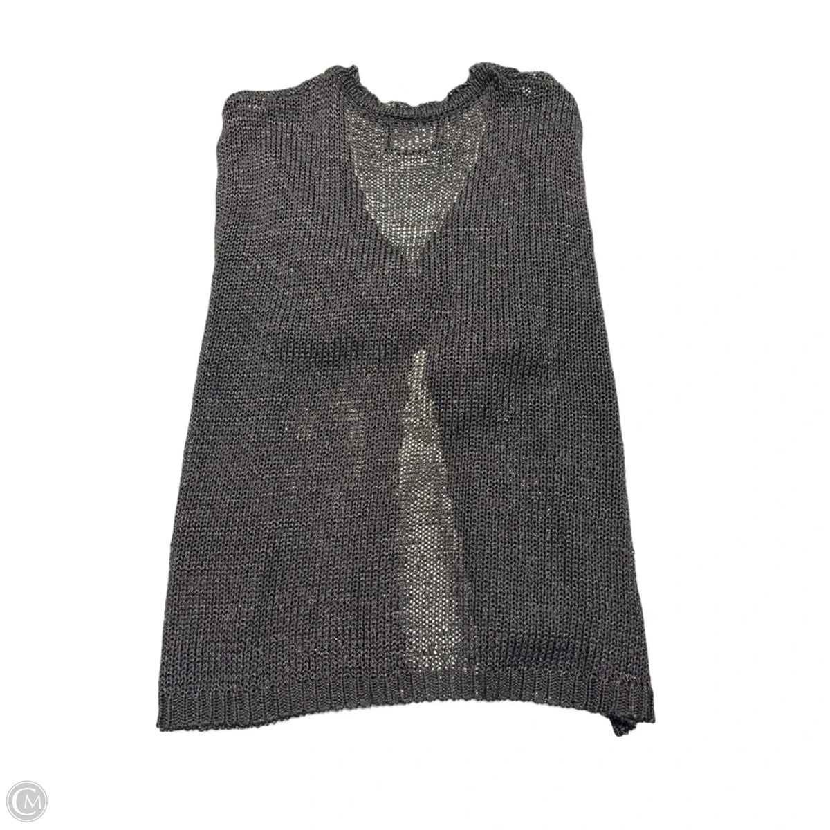 Top Short Sleeve By Sag Harbor In Black, Size: Xl