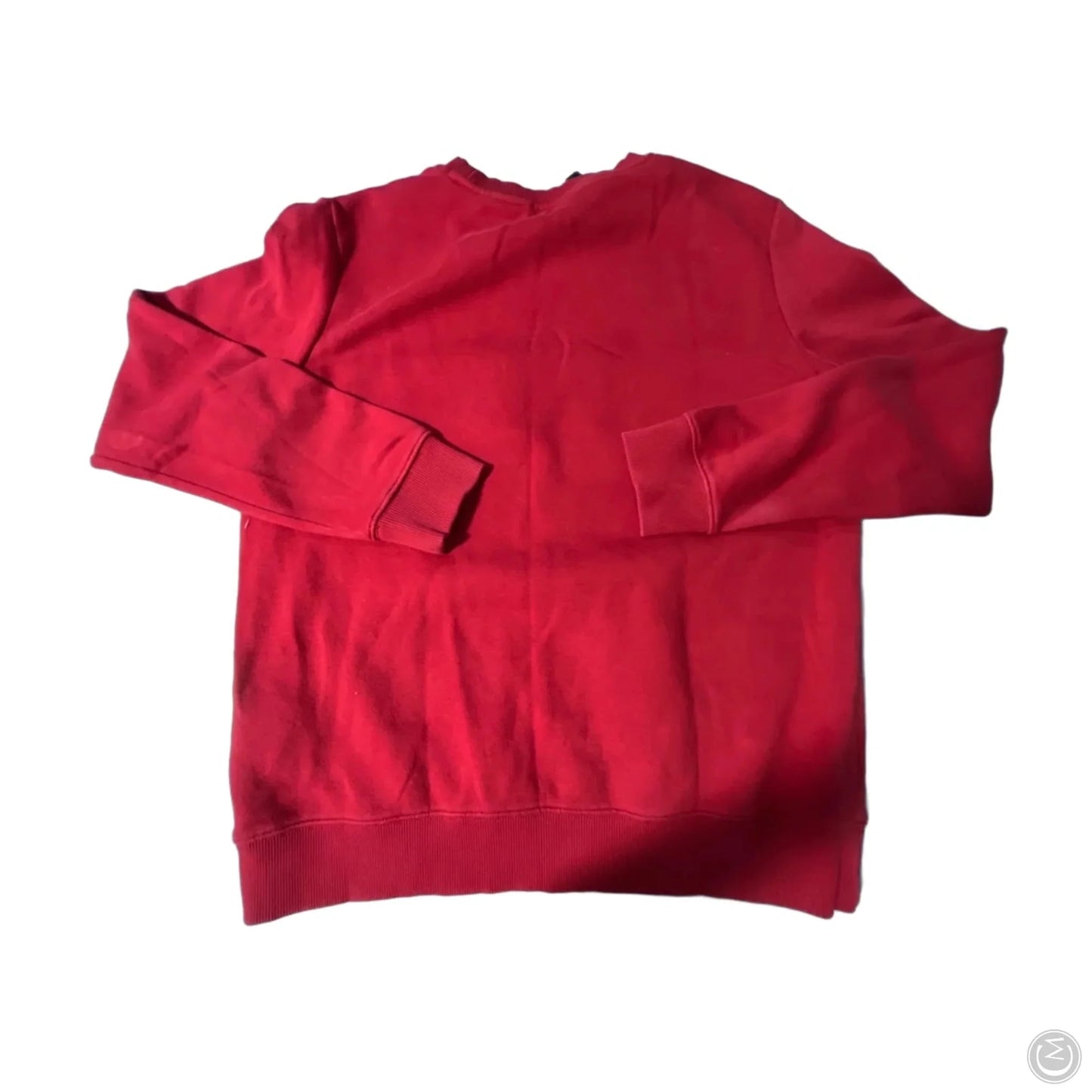 Top Long Sleeve By Tommy Hilfiger In Red, Size: S