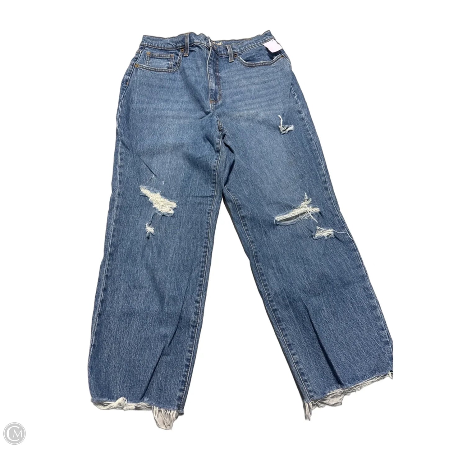 Jeans Straight By Universal Thread In Blue Denim, Size: 14