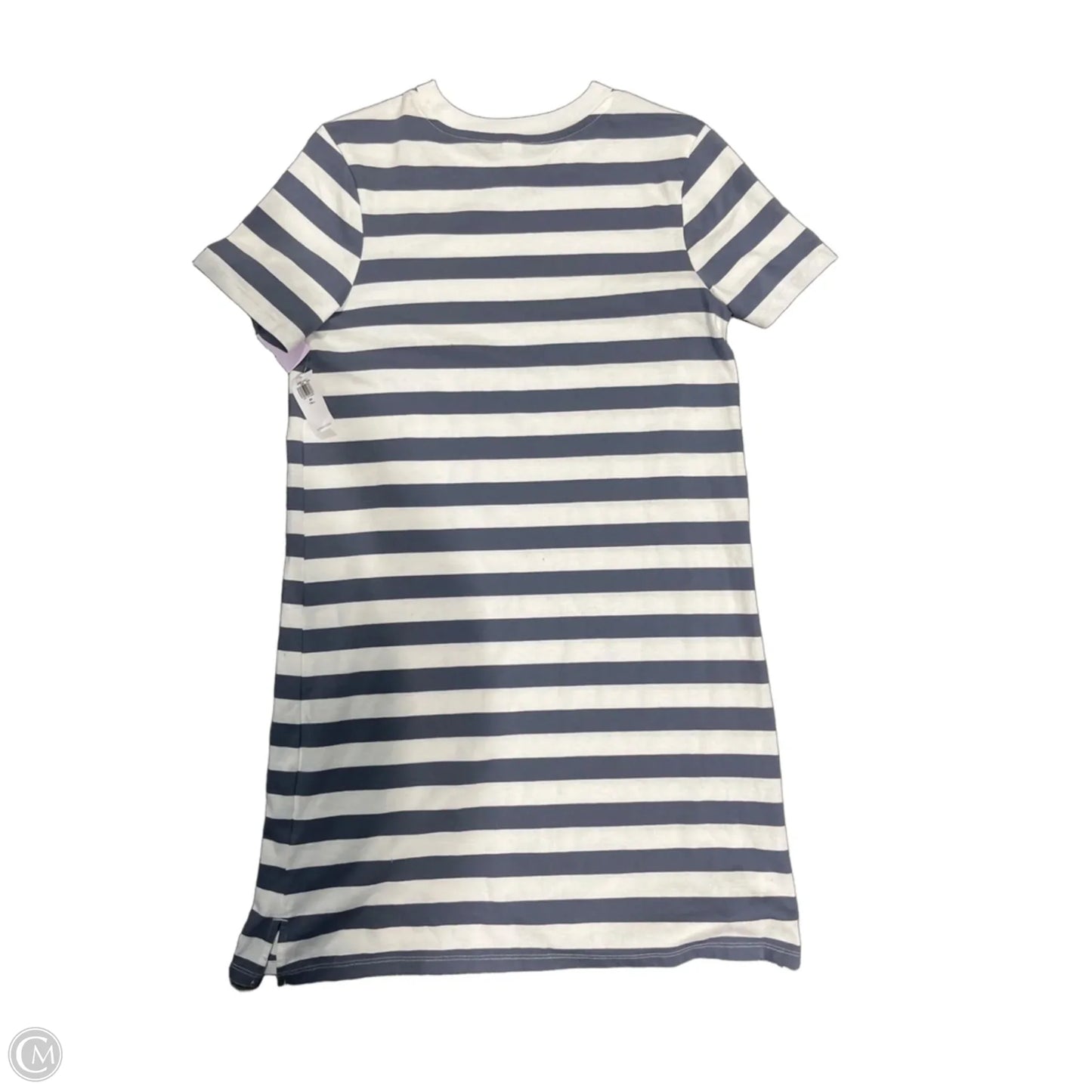 Dress Casual Midi By Old Navy In Blue & White, Size: Xs