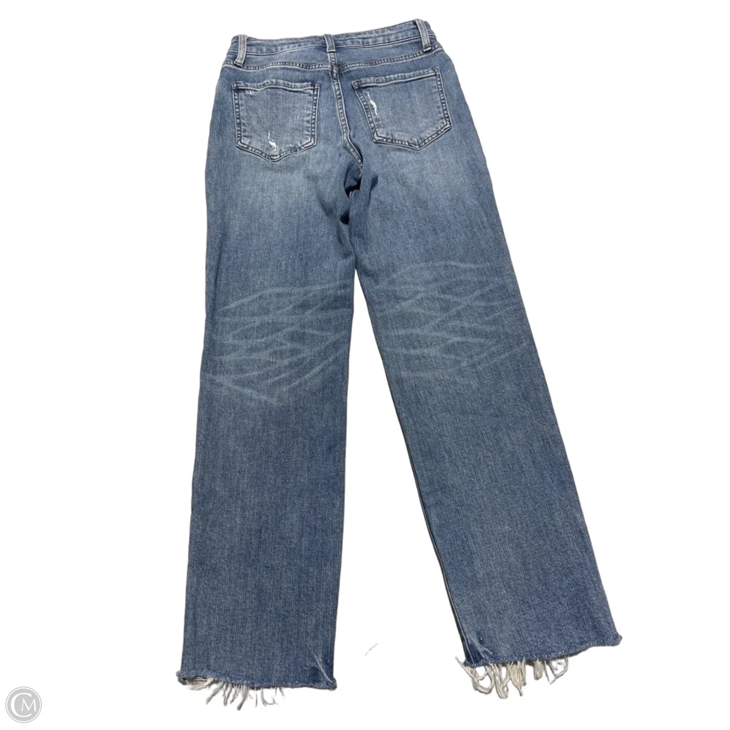 Jeans Straight By Kut In Blue Denim, Size: 0