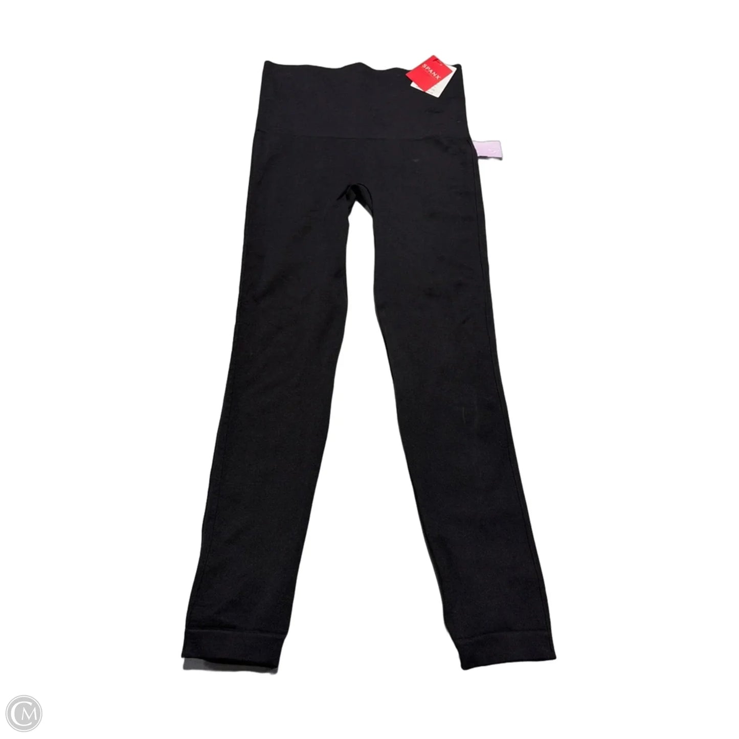 Athletic Leggings By Spanx In Black, Size: M