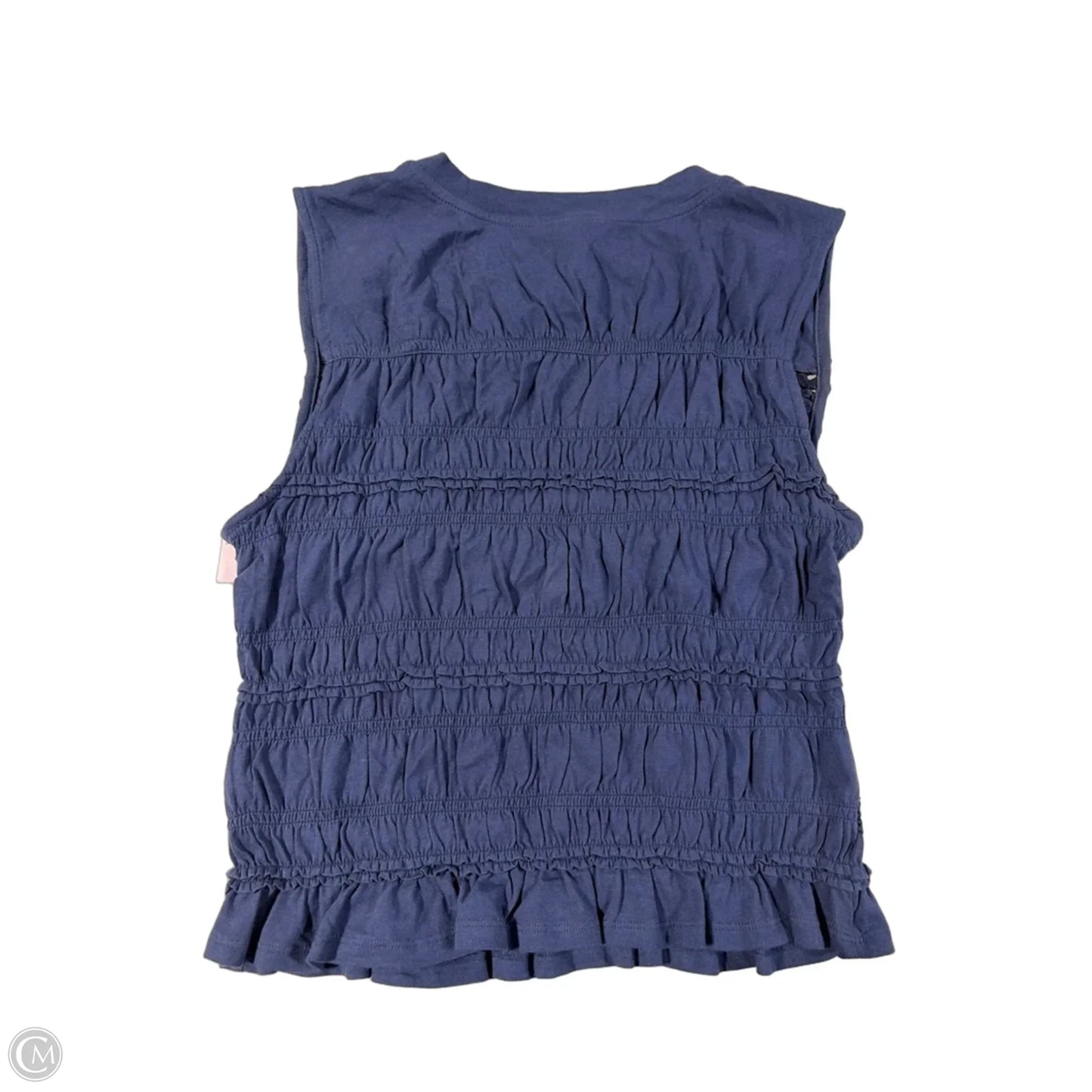 Tank Top By Anthropologie In Blue, Size: S