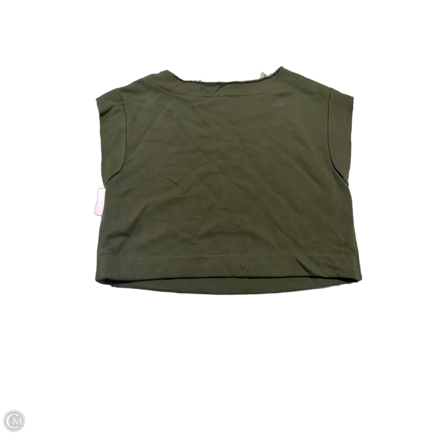 Top Sleeveless By Anthropologie In Green, Size: Xs
