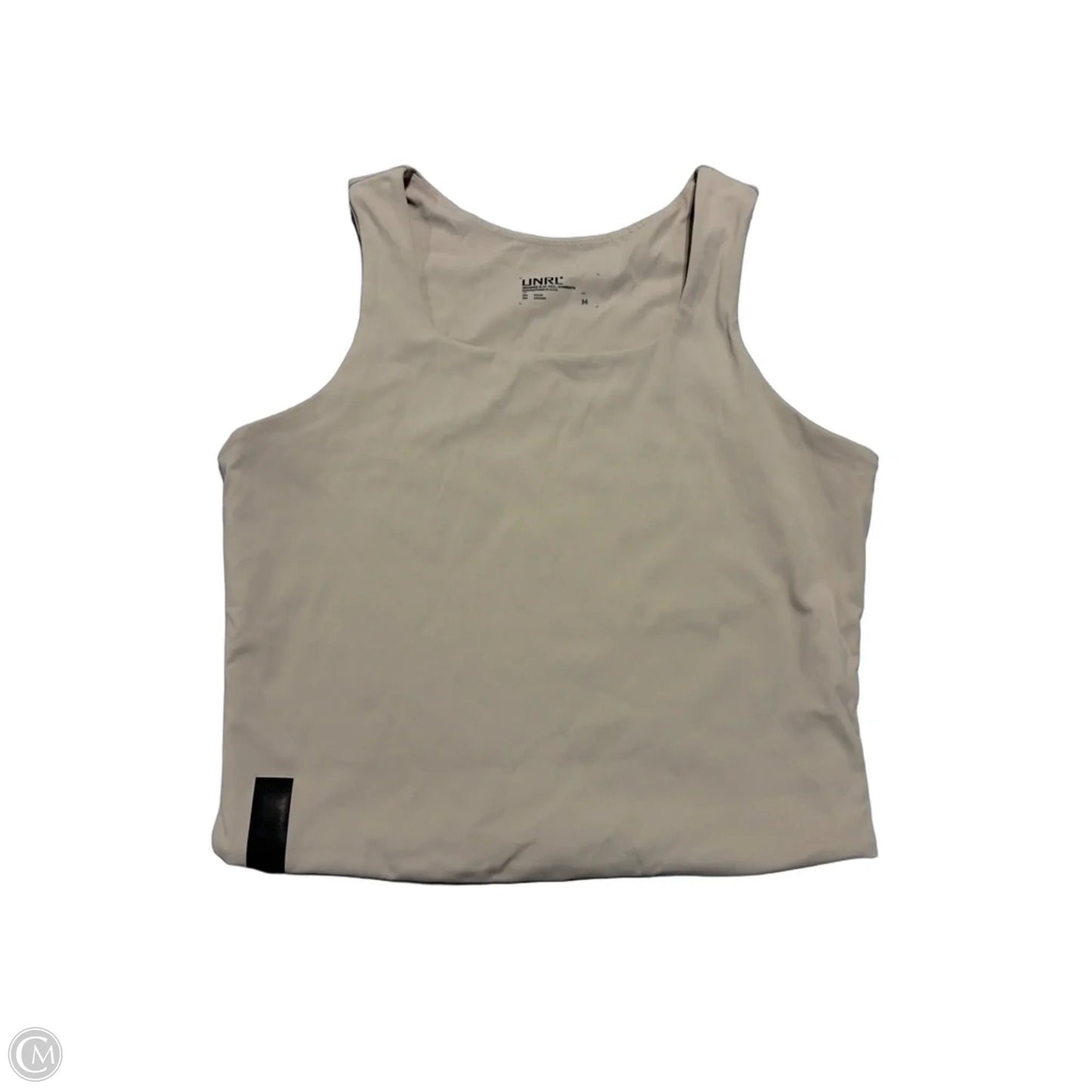 Athletic Tank Top By Unrl In Tan, Size: M