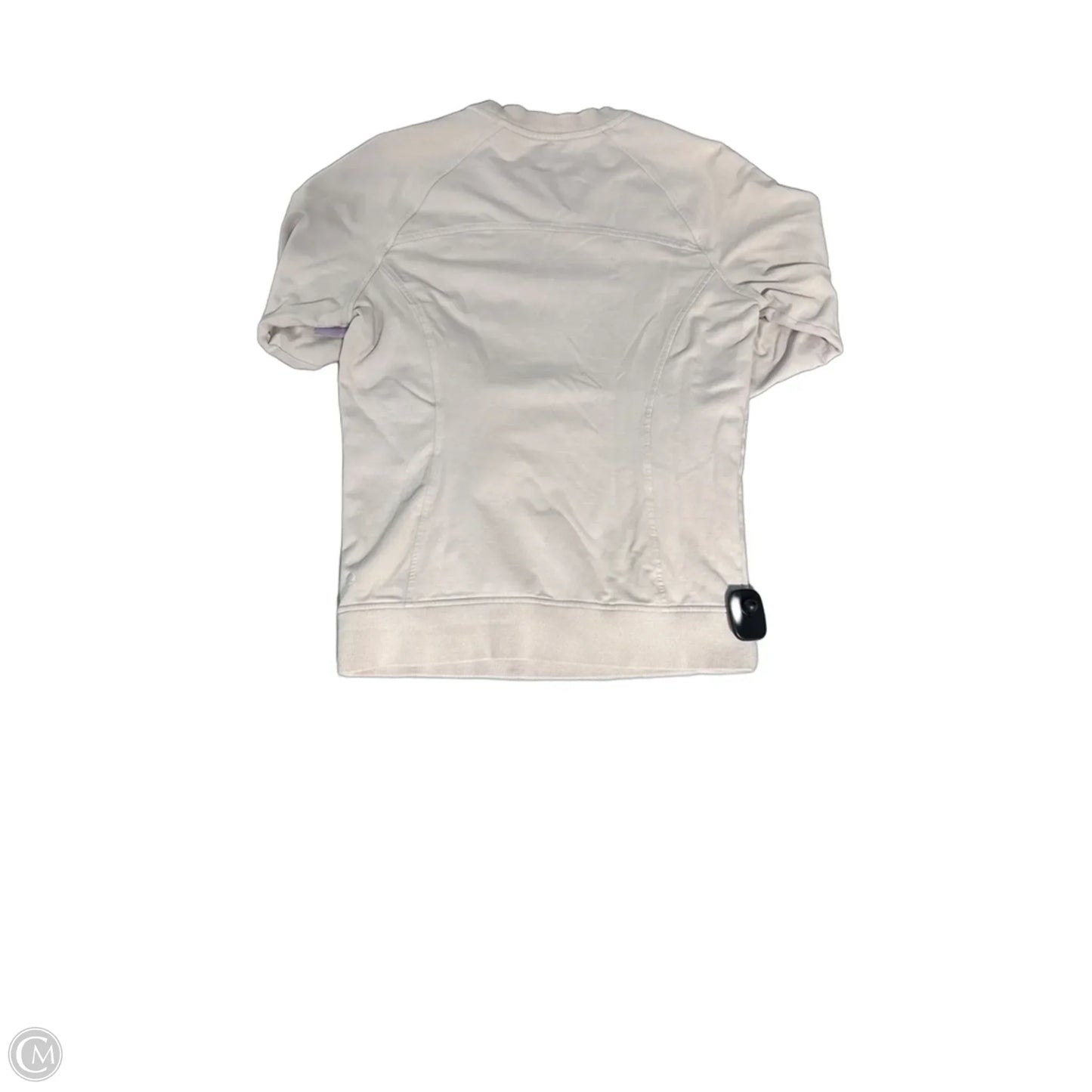Sweatshirt Hoodie By Lululemon In Cream, Size: 6