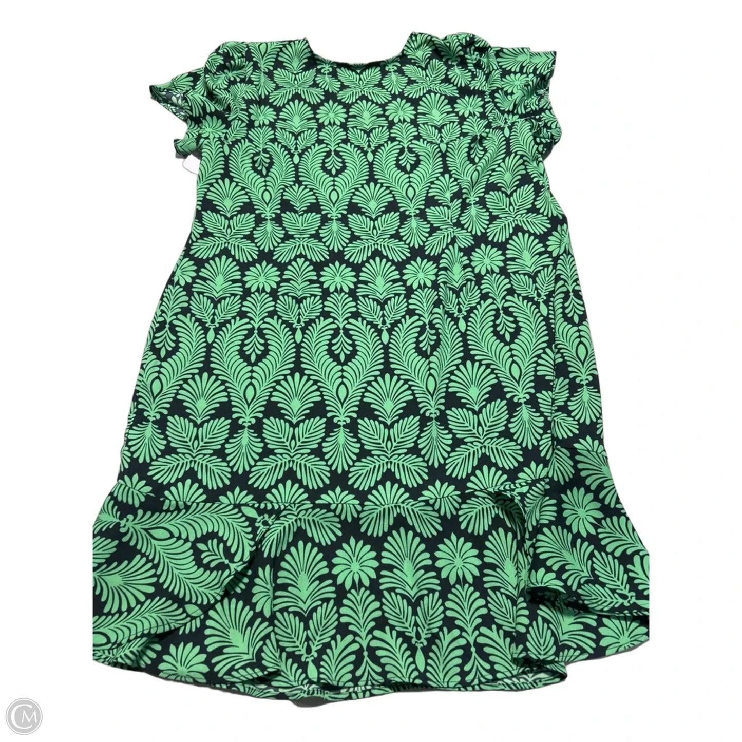 Dress Casual Short By Cabi In Blue & Green, Size: L
