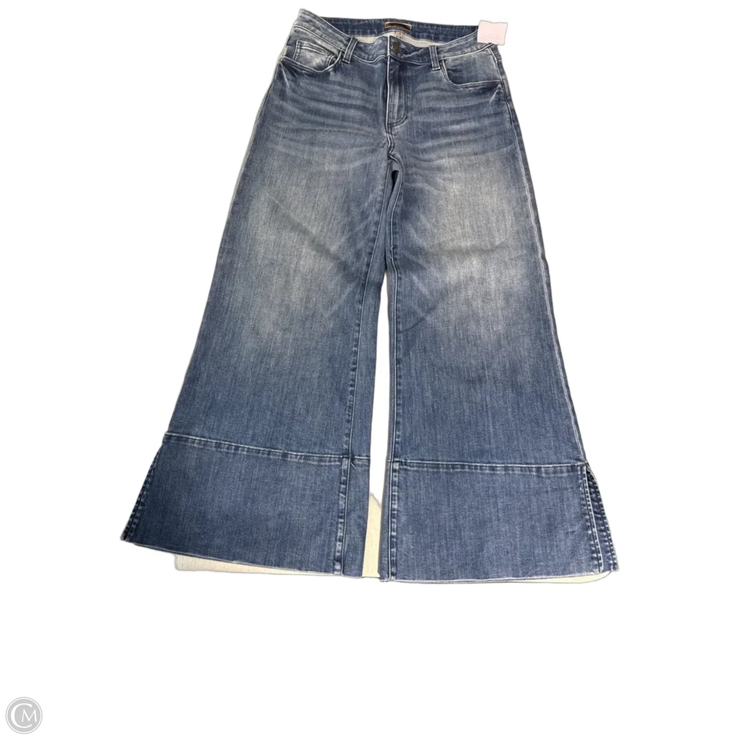 Jeans Flared By Kut In Blue Denim, Size: 4