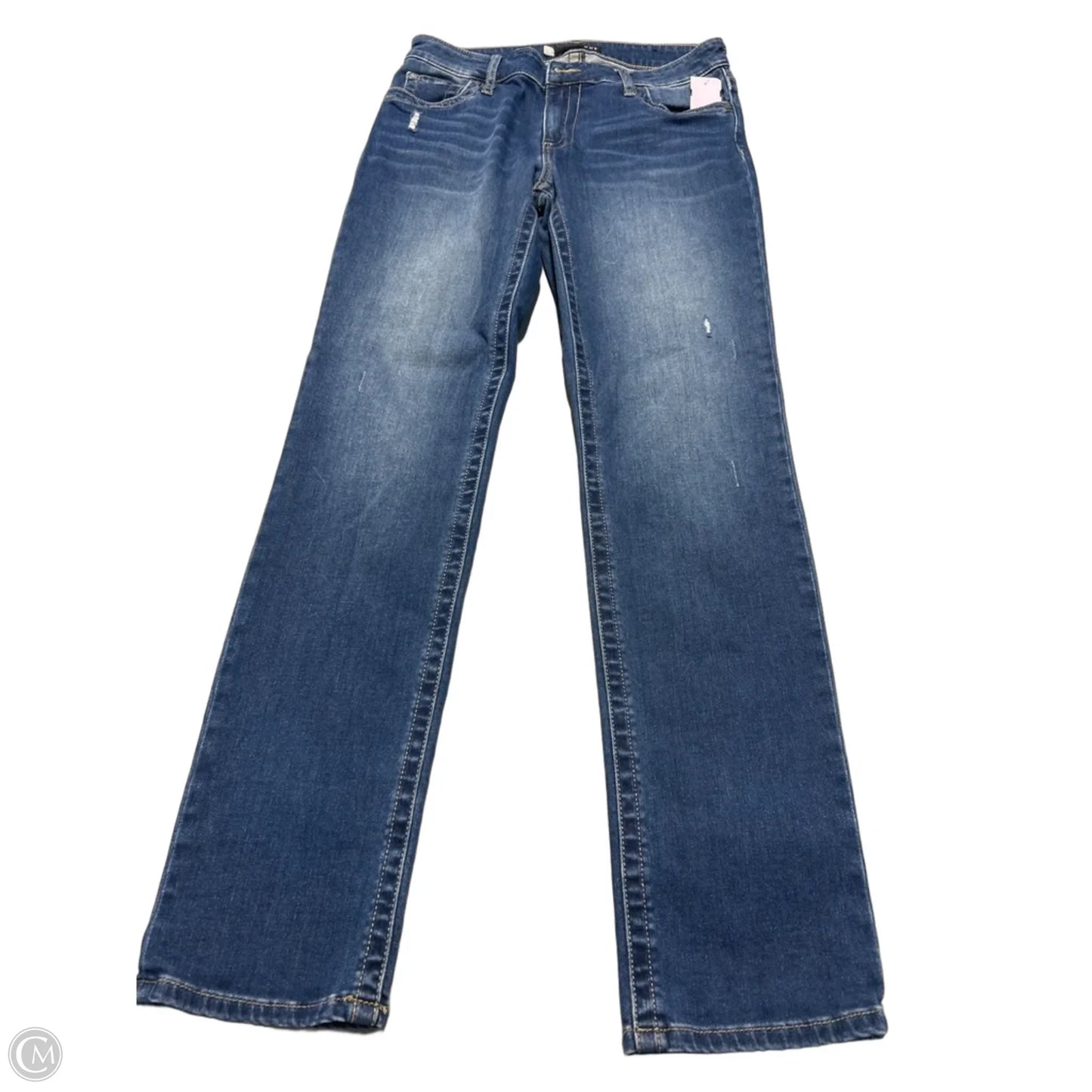 Jeans Straight By Kut In Blue Denim, Size: 4
