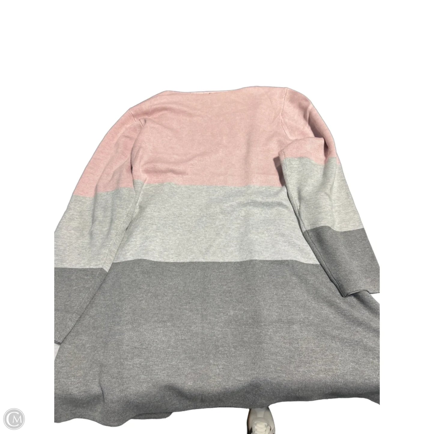 Cardigan By Cyrus In Green & Pink, Size: 3x