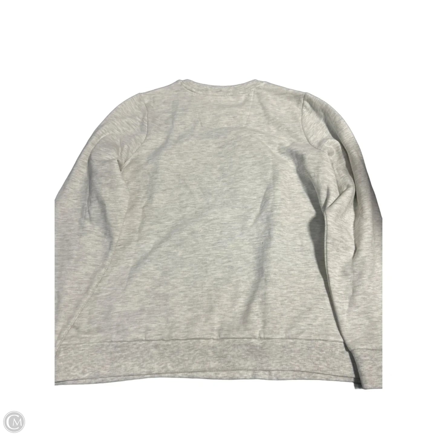 Top Long Sleeve By Antigua In Grey, Size: Xl