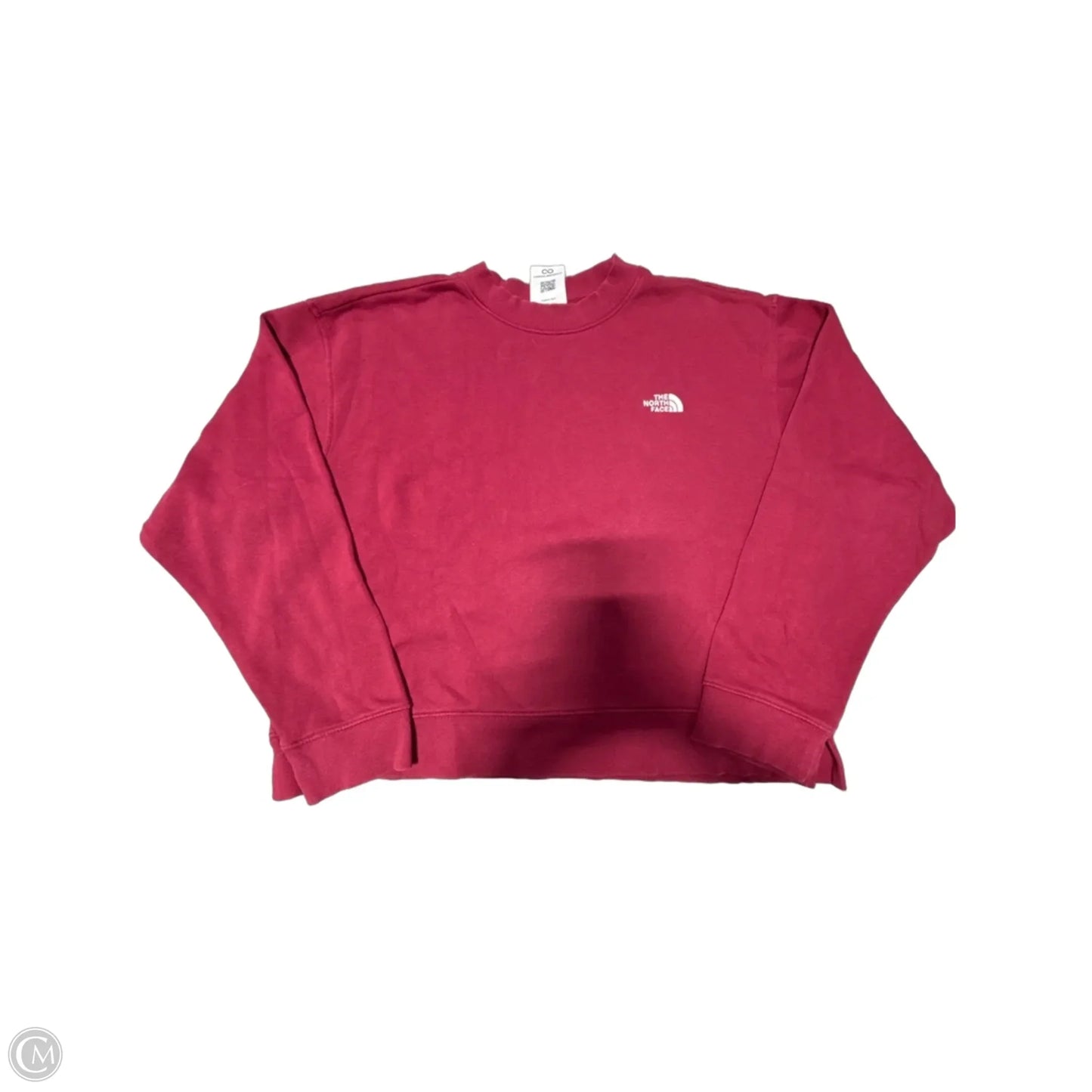 Top Long Sleeve By The North Face In Red, Size: S