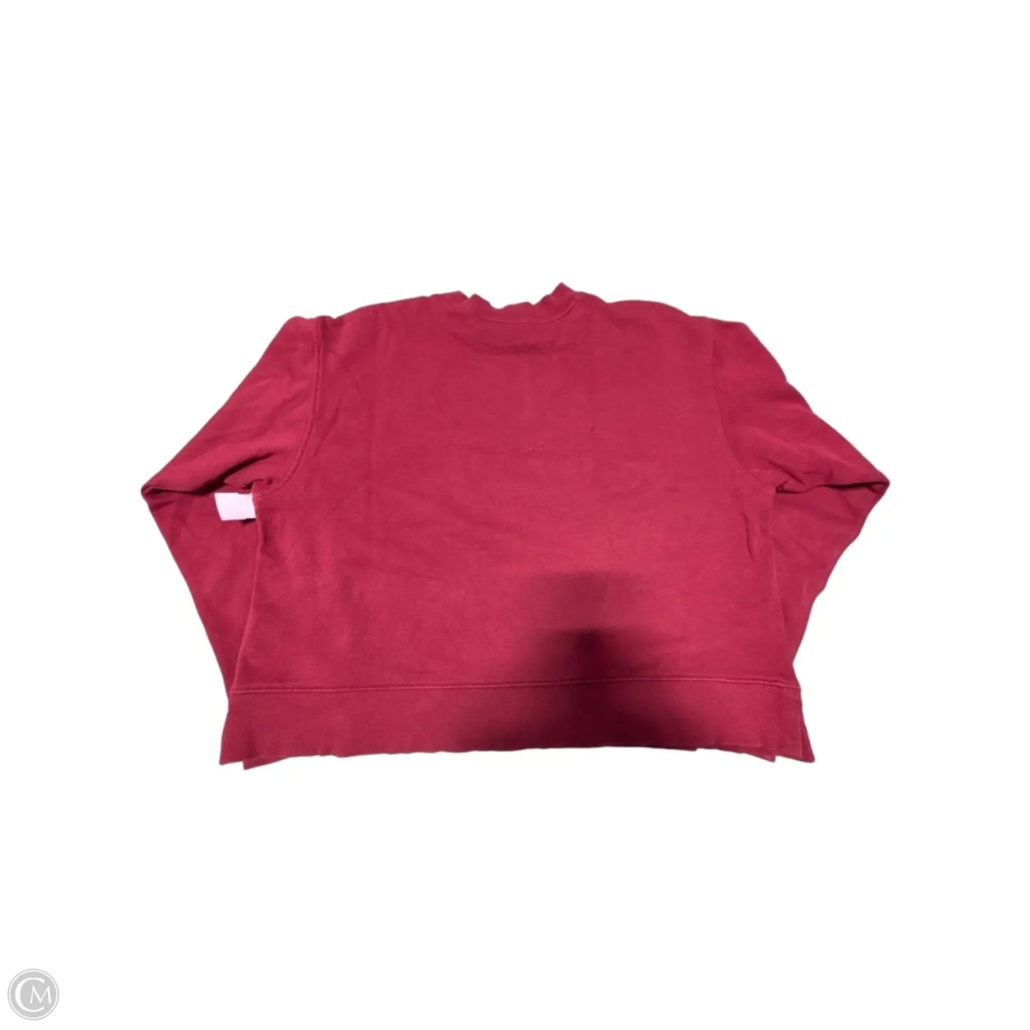 Top Long Sleeve By The North Face In Red, Size: S
