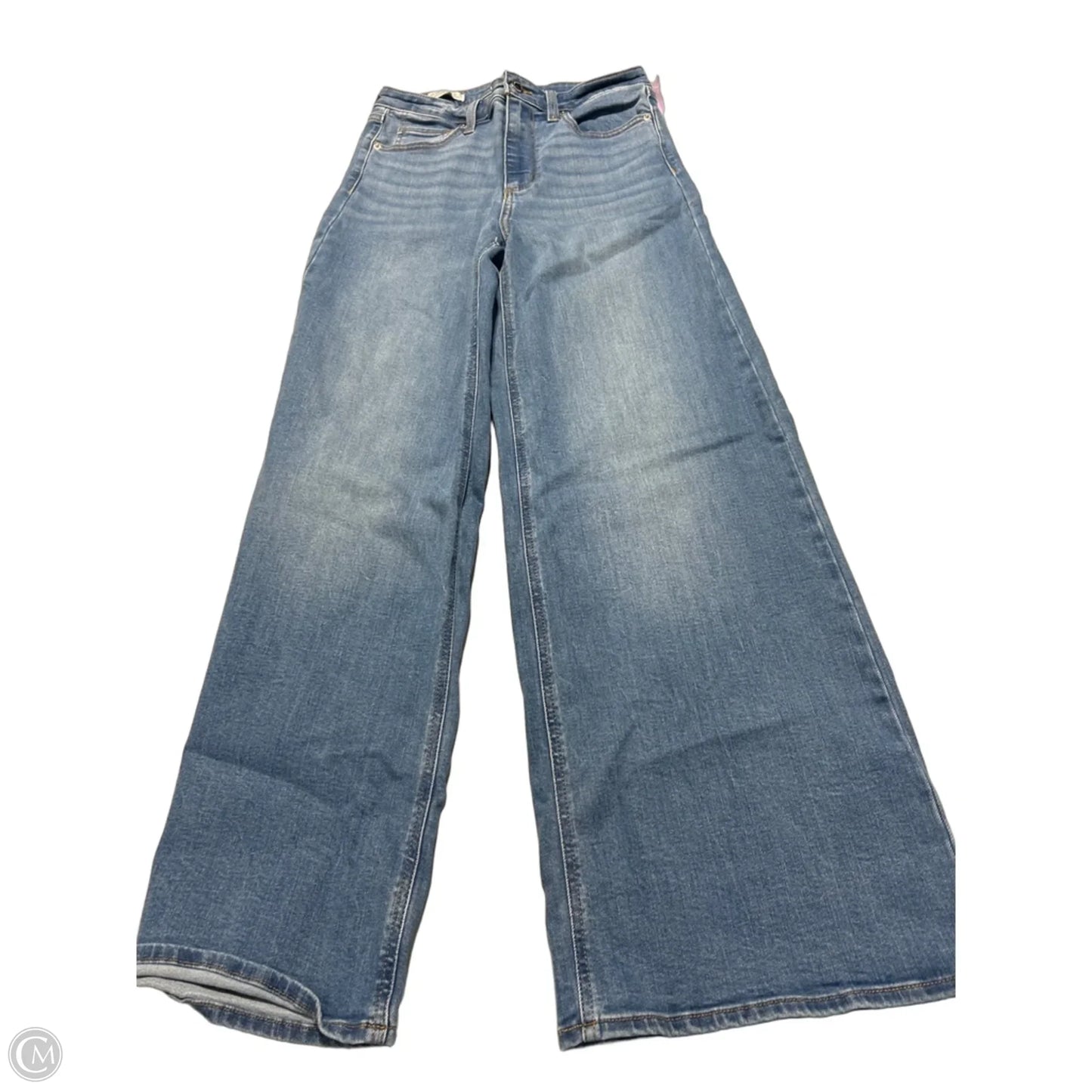 Jeans Wide Leg By Universal Thread In Blue Denim, Size: 10