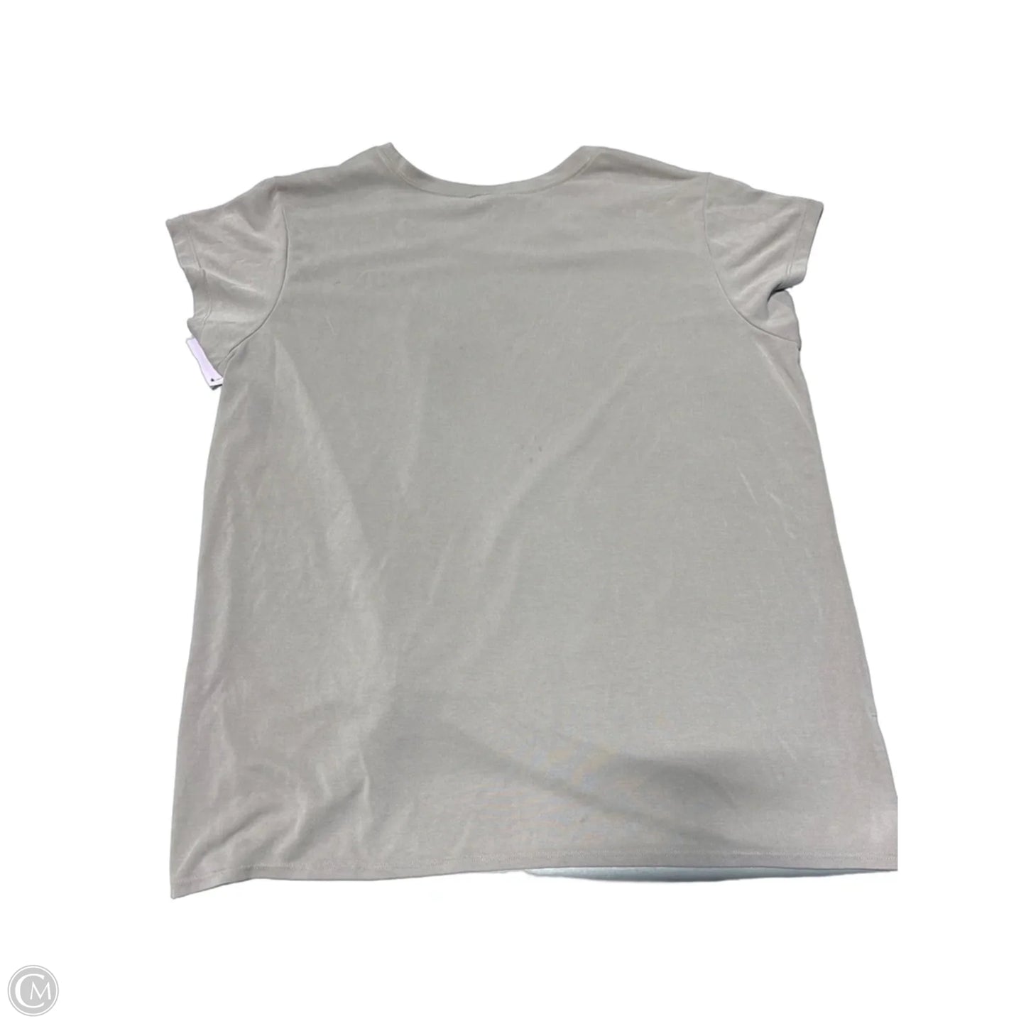 Top Short Sleeve By Torrid In Tan, Size: L