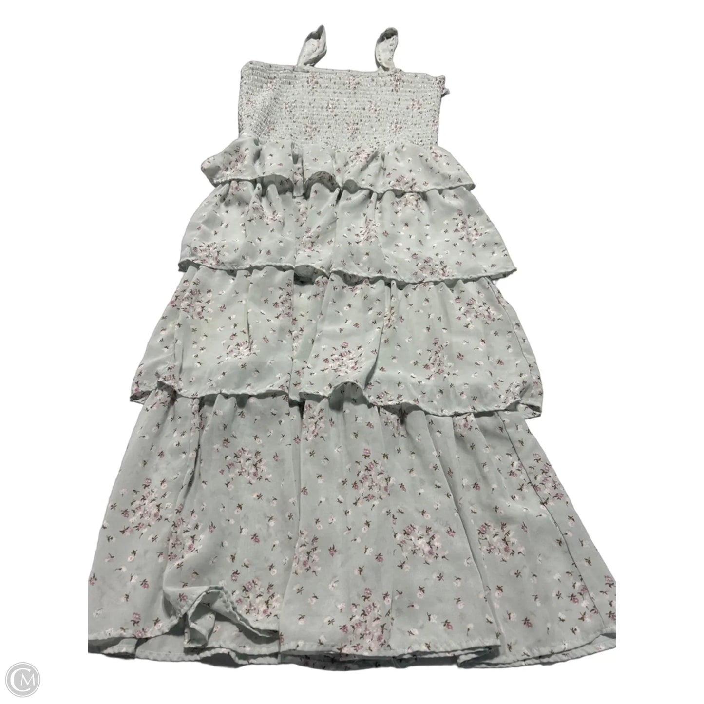 Dress Casual Midi By Mimi Chica In Green, Size: Xl