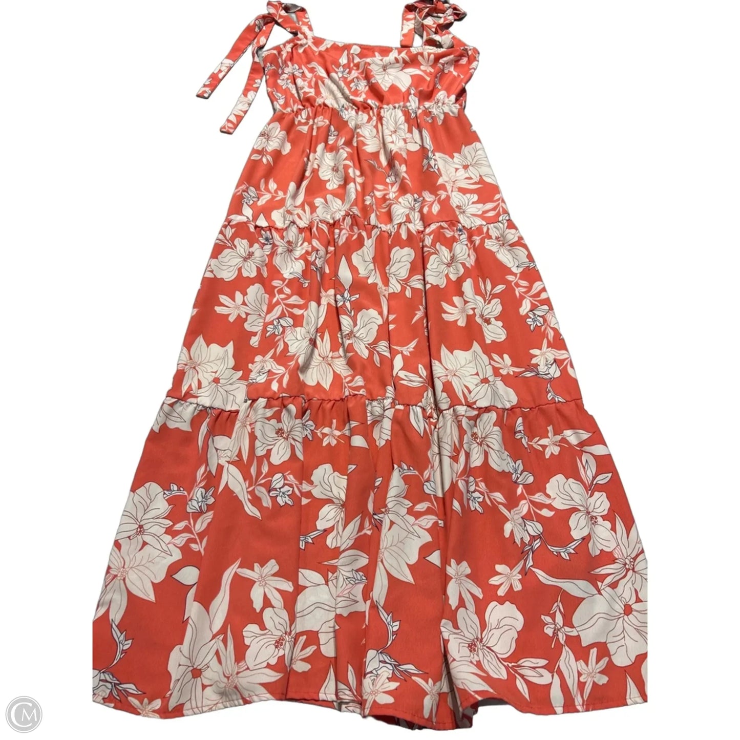 Dress Casual Maxi By Social Standard By Sanctuary In Coral, Size: Xl