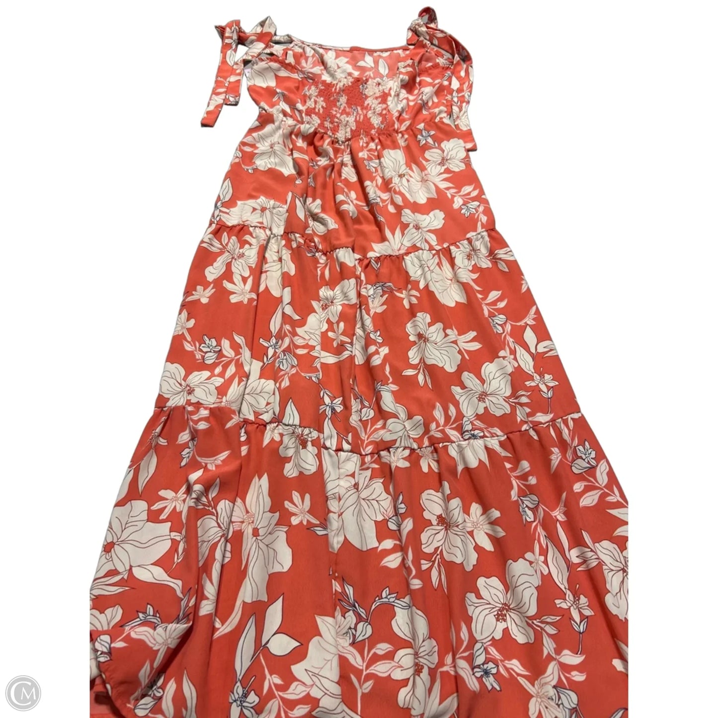 Dress Casual Maxi By Social Standard By Sanctuary In Coral, Size: Xl