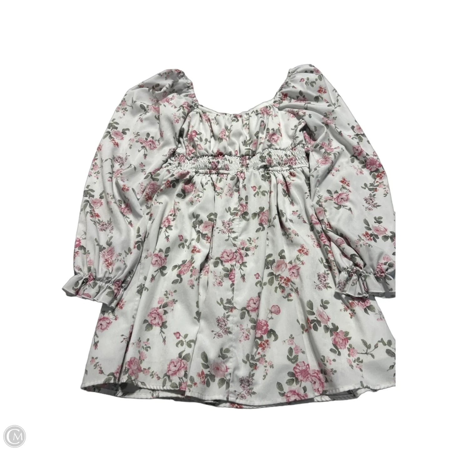 Dress Casual Short By Inspired Hearts In Floral Print, Size: Xl