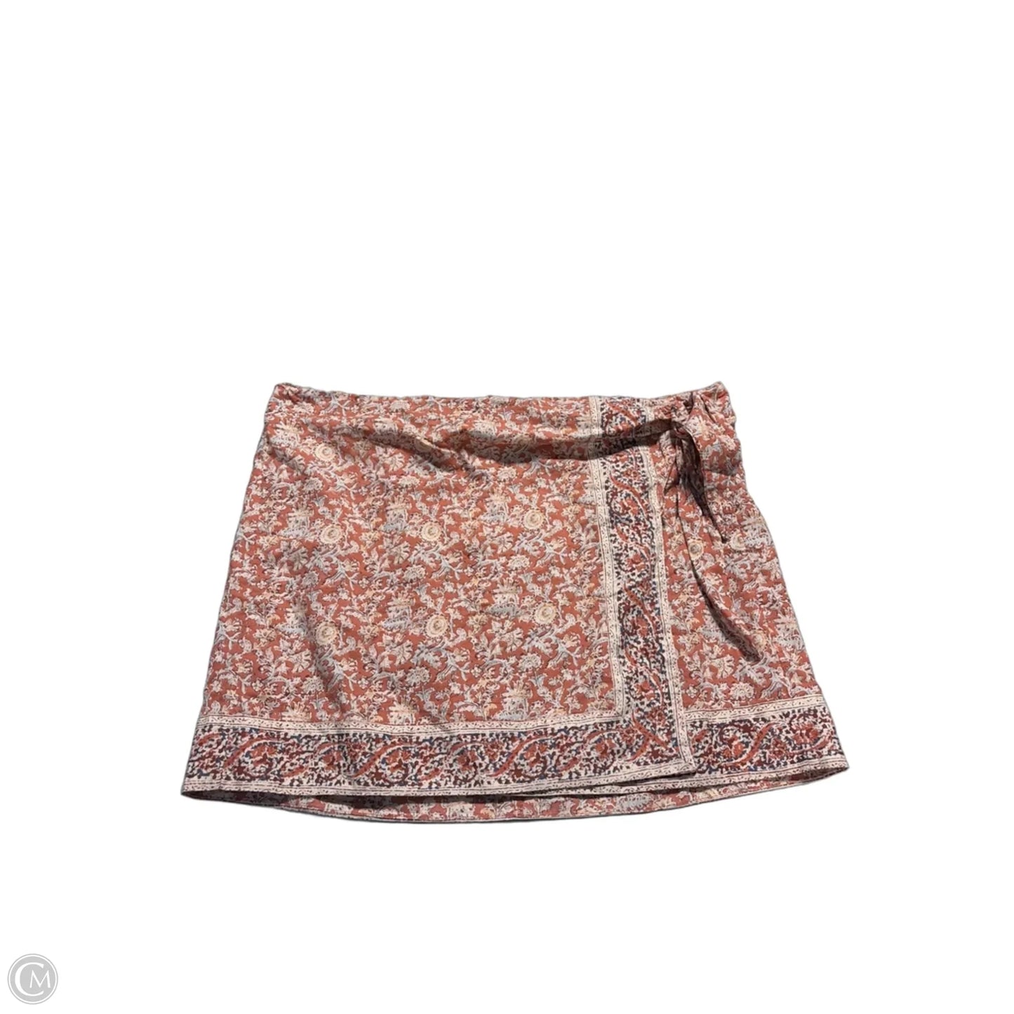 Skirt Mini & Short By Universal Thread In Orange, Size: Xl