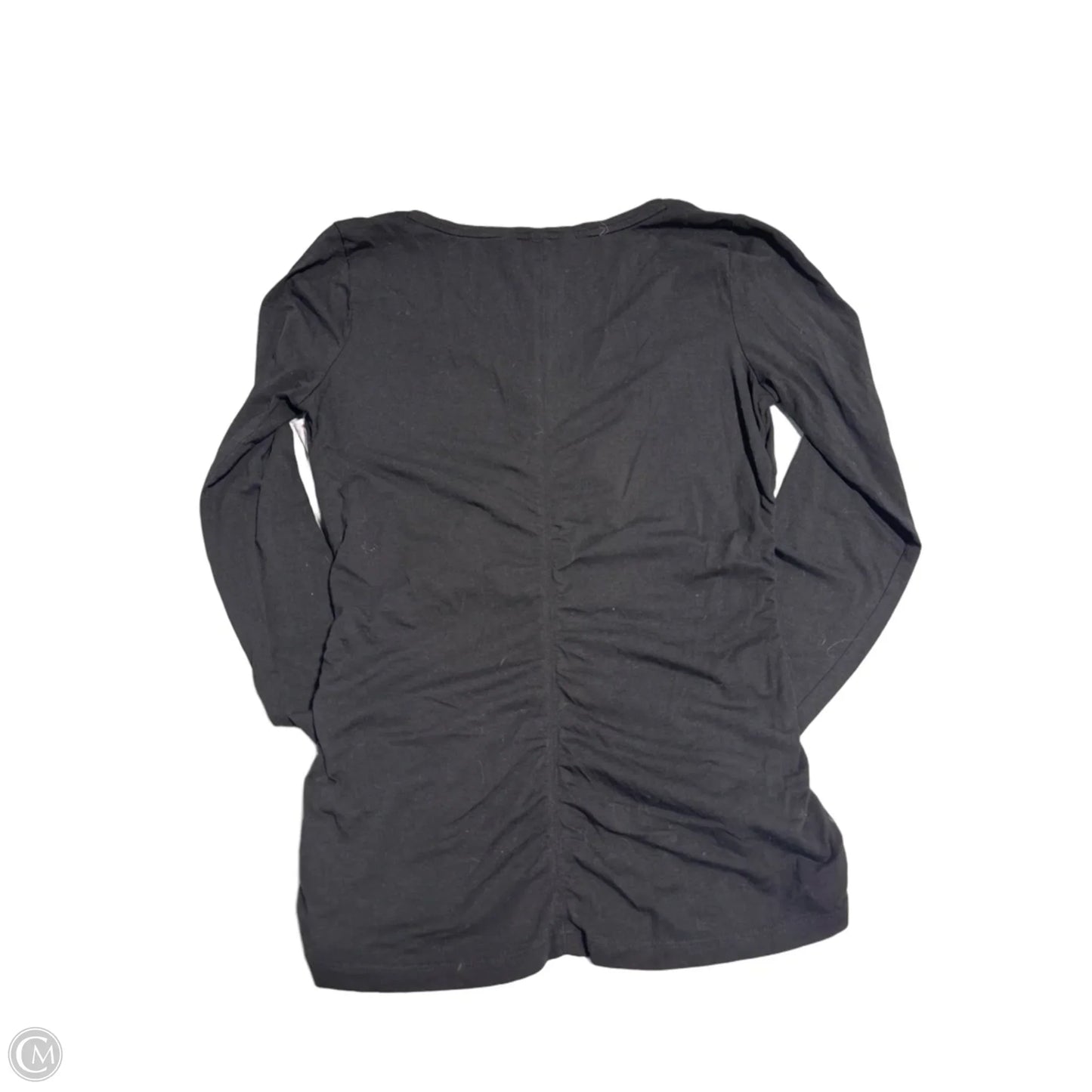 Top Long Sleeve By Athleta In Black, Size: S