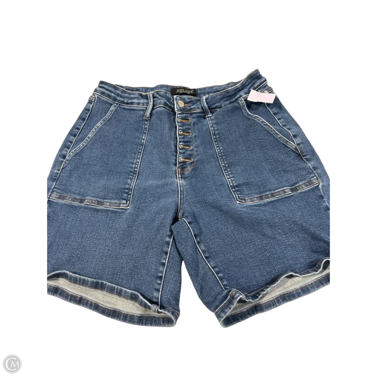 Shorts By Judy Blue In Blue Denim, Size: 20