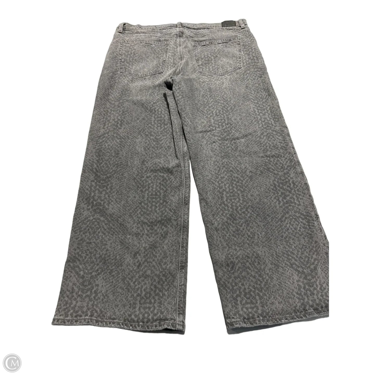 Jeans Boot Cut By American Eagle In Grey, Size: 16