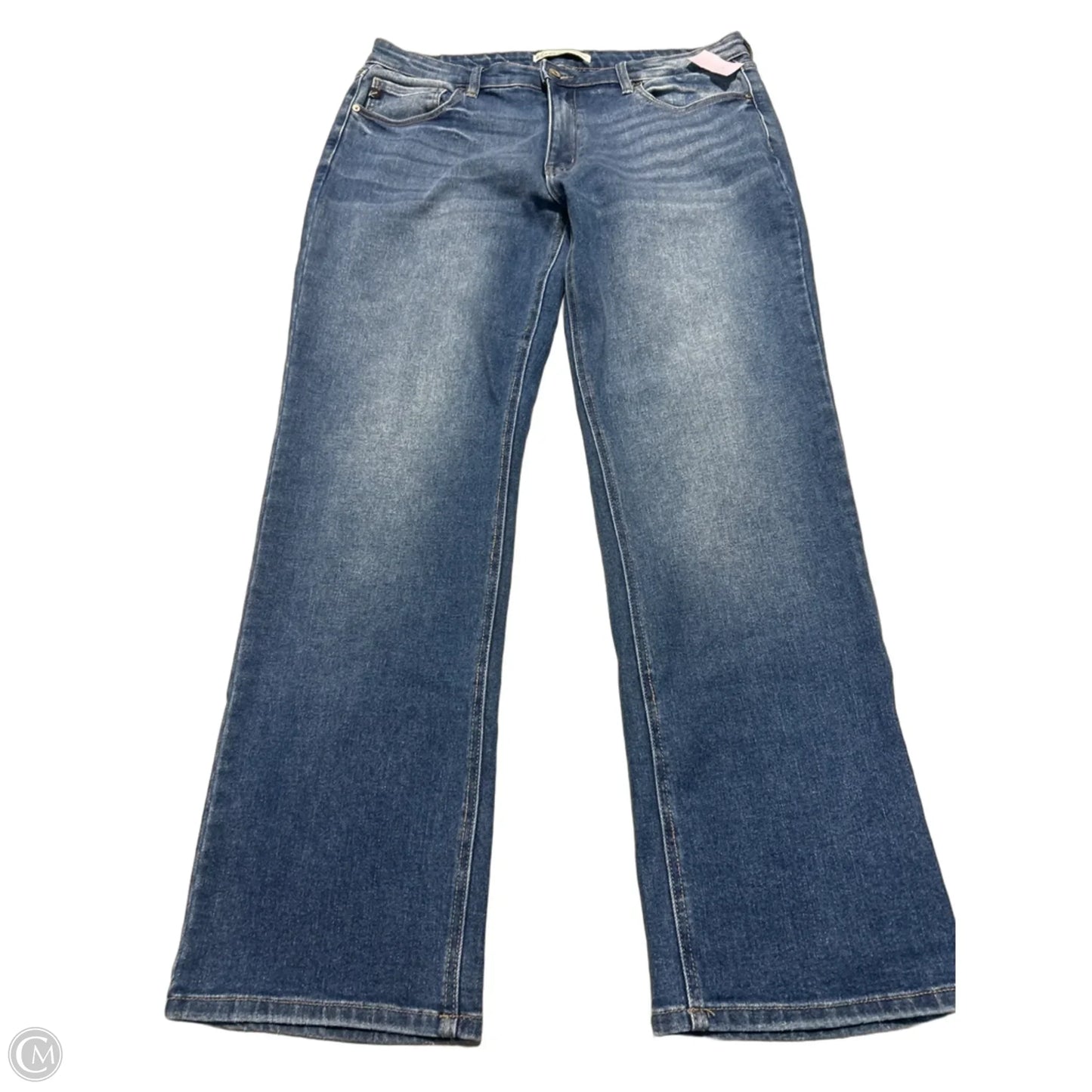 Jeans Boot Cut By Kancan In Blue Denim, Size: 12
