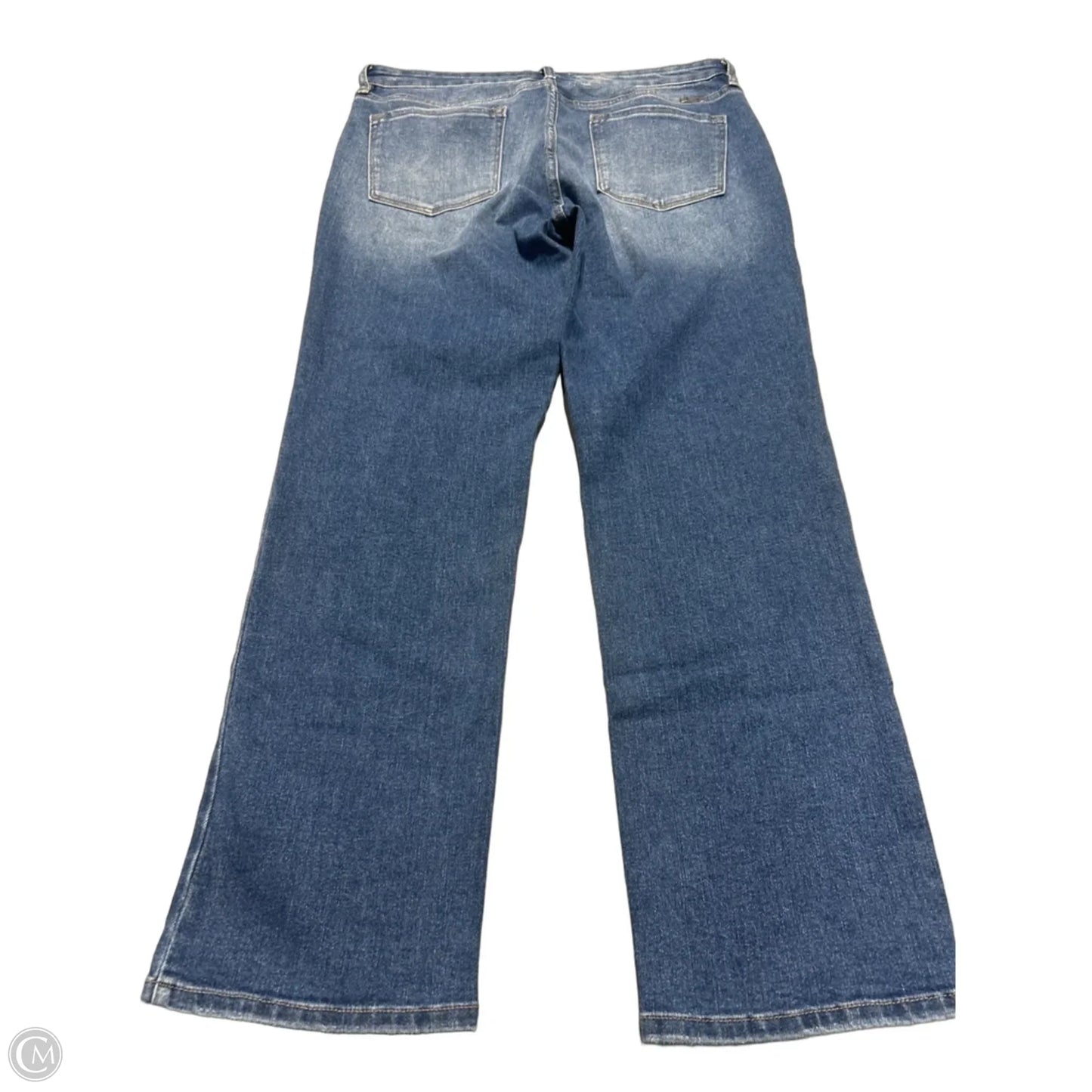 Jeans Boot Cut By Kancan In Blue Denim, Size: 12