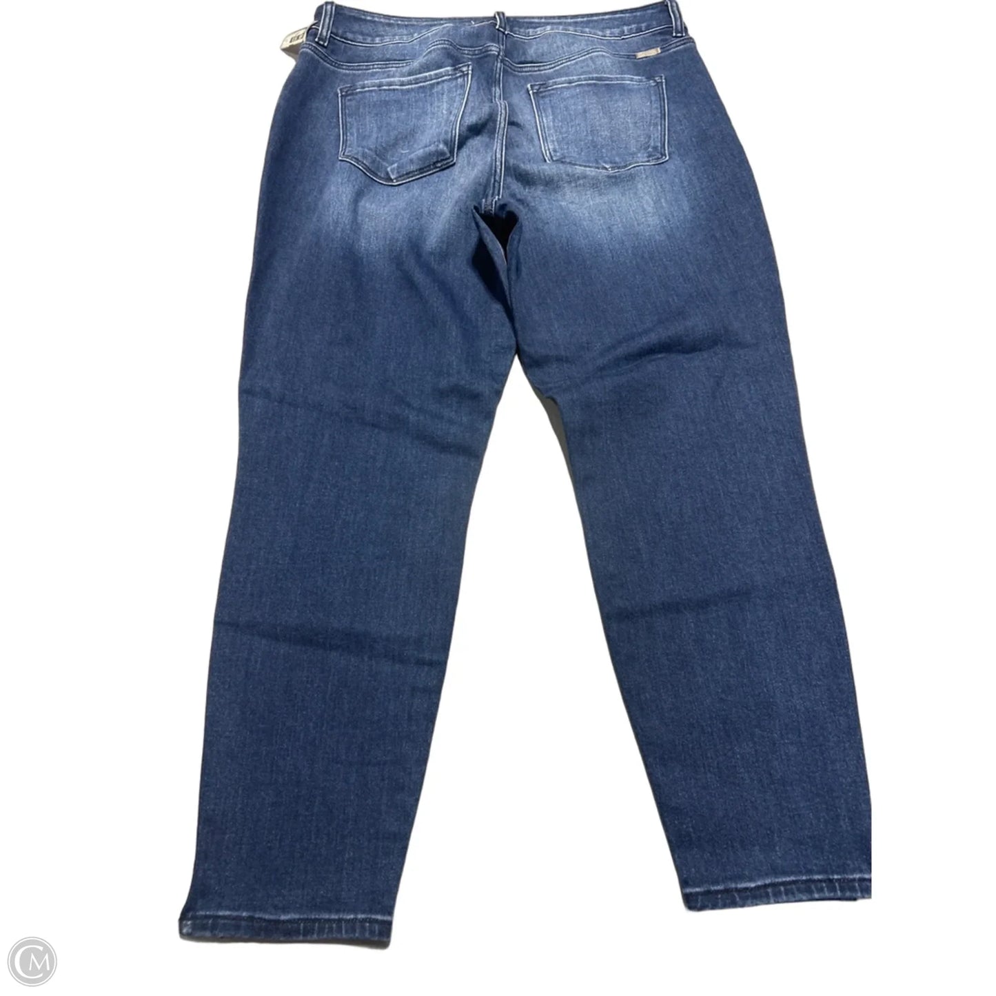 Jeans Straight By Kancan In Blue Denim, Size: 16