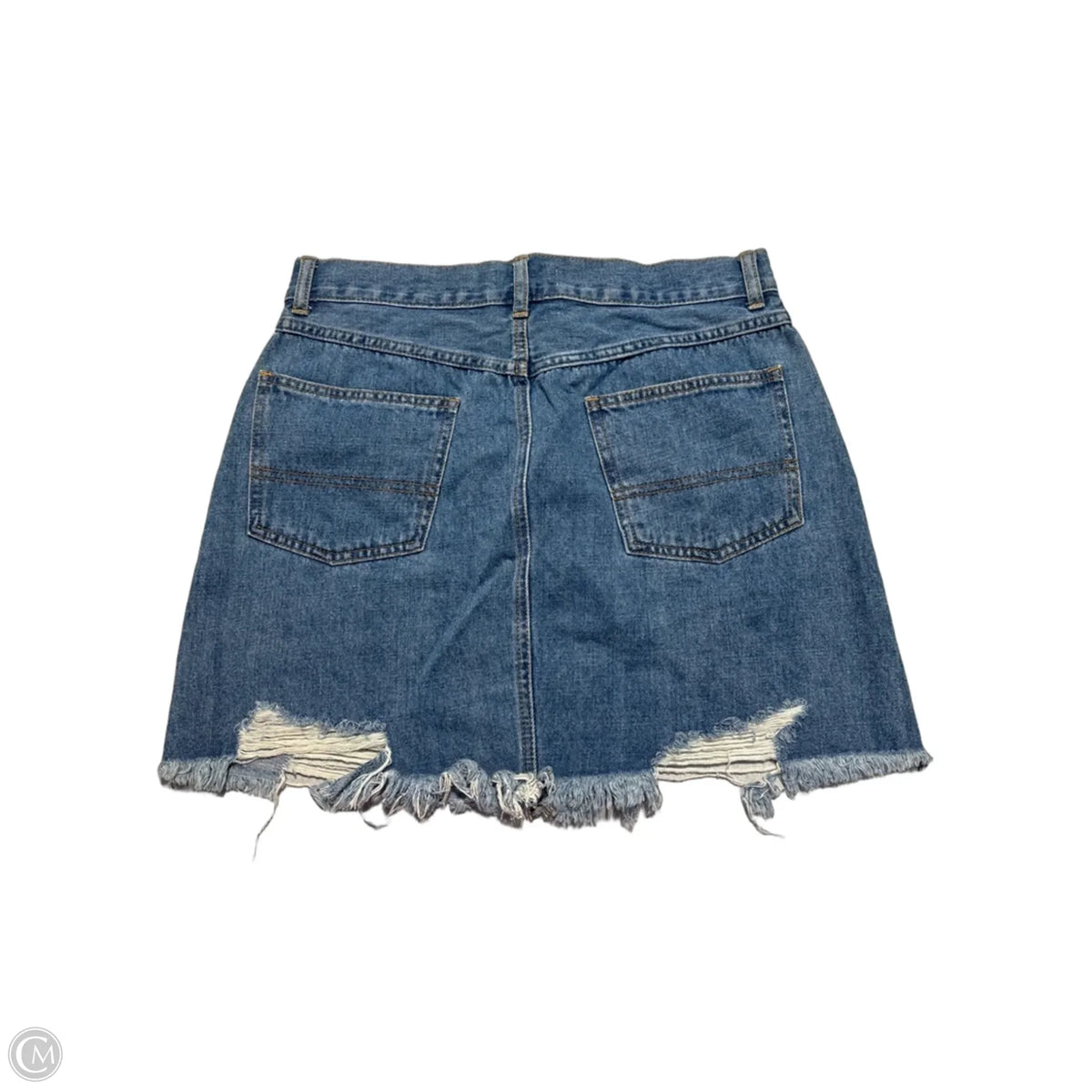 Skirt Mini & Short By Jbd In Blue Denim, Size: 12