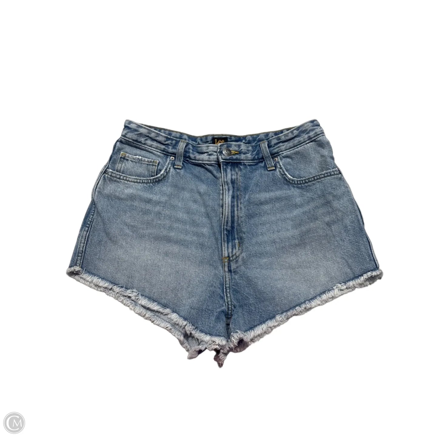 Shorts By Lee In Blue Denim, Size: 12