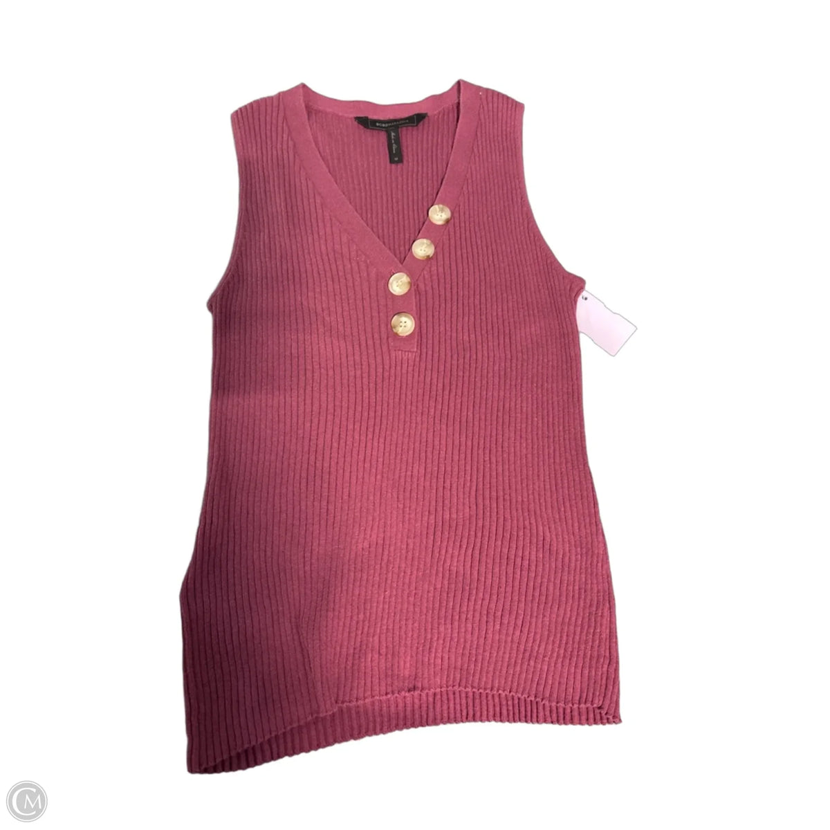 Tank Top By Bcbgmaxazria In Pink, Size: M