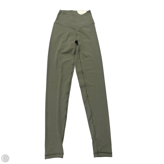 Athletic Leggings By Aerie In Green, Size: Xs