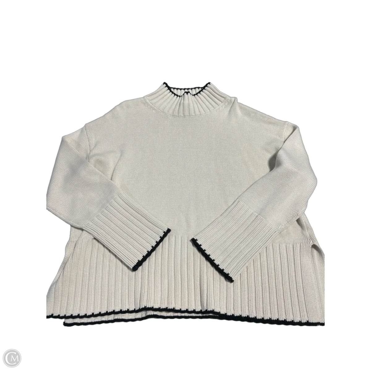Sweater By Gap In Cream, Size: M